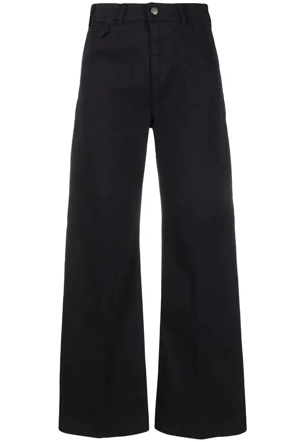 Emporio Armani wide leg-jeans - Blå