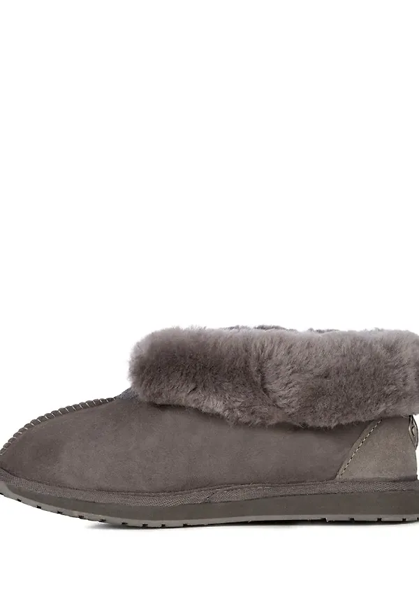 EMU AUSTRALIA tofflor med mockafoder - Grå