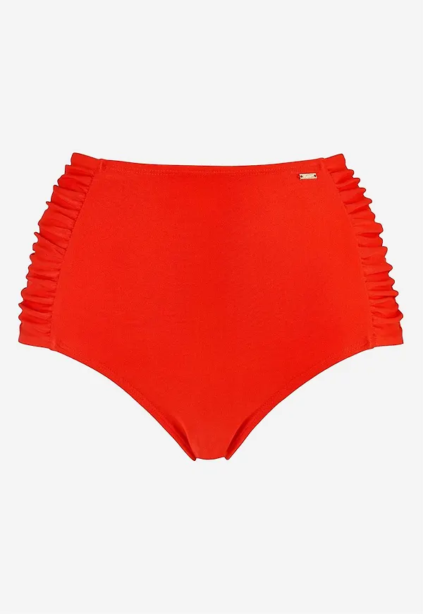 Enfärgad bikinitrosa med hög midja