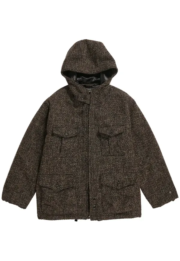 Engineered Garments jacka med melerad effekt - Brun