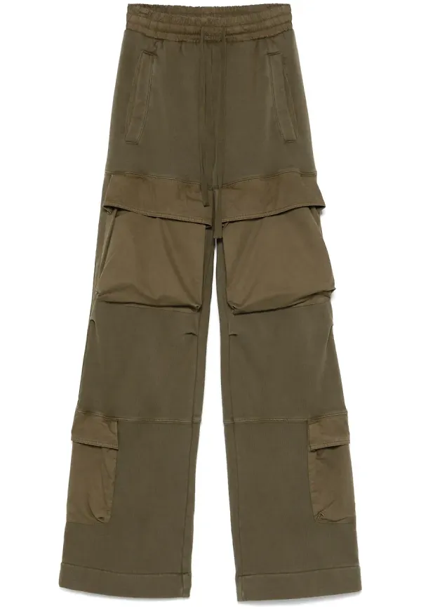 ENTIRE STUDIOS trackpants i utility-modell - Grön