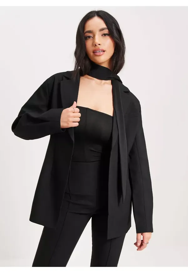 Envii Enaugustine Blazer 6797 Kavajer & Blazers Black