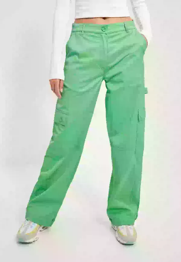 Envii Enembla Pants 6946 Cargobyxor Emerald Green