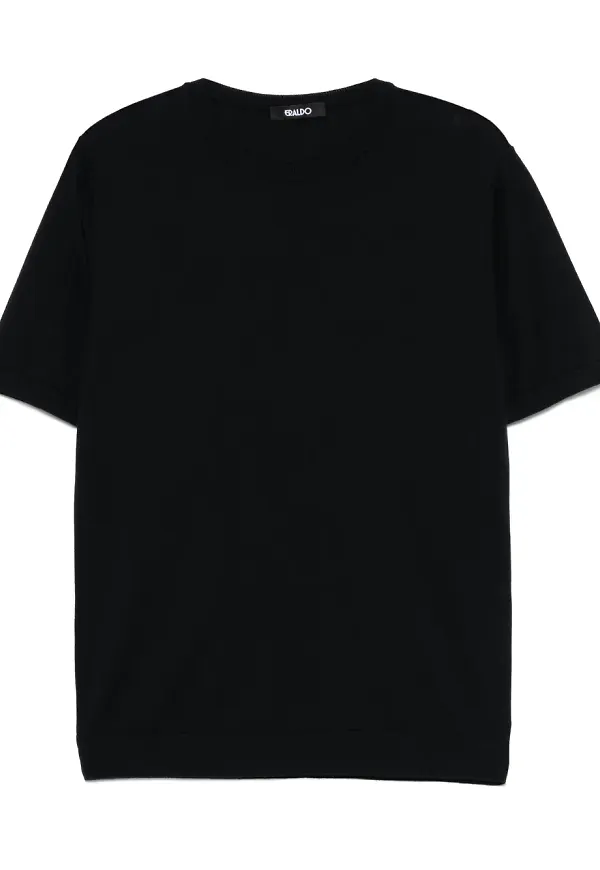 ERALDO stickad t-shirt - Blå