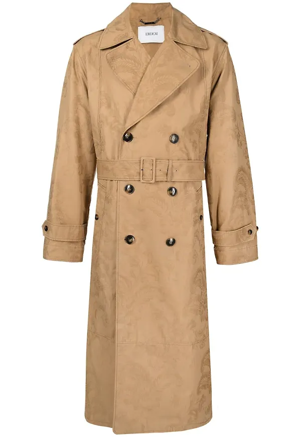 Erdem Horatio trenchcoat - Brun