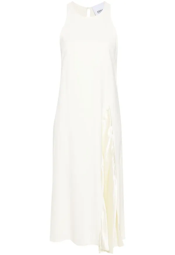 Erika Cavallini klänning i stretch - Vit – Farfetch