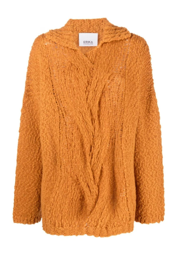 Erika Cavallini Sweater Orange, Dam