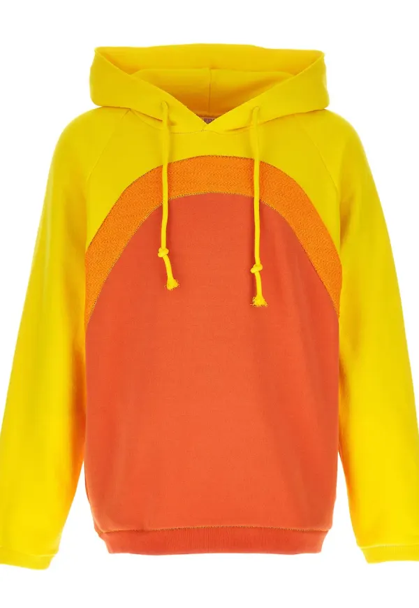 ERL hoodie med tonad effekt - Orange