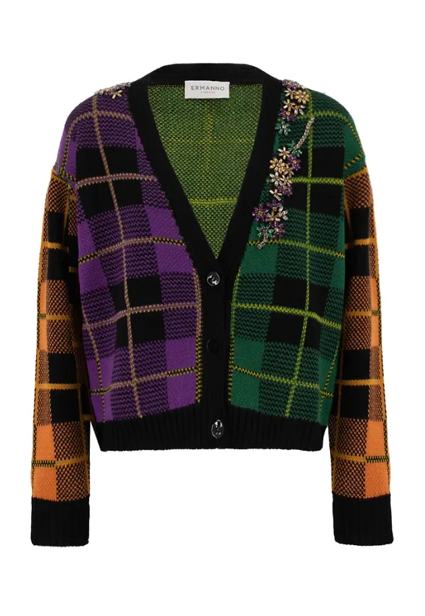 Ermanno Scervino Cardigan D41Em006Apeo9_34489 Grön, Dam