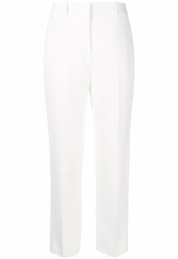 Ermanno Scervino raka byxor - Vit