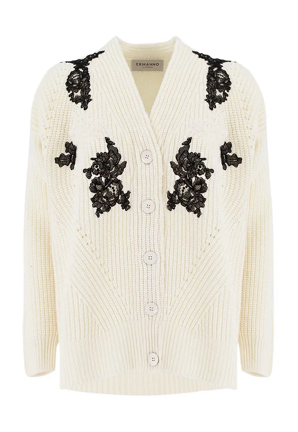 Ermanno Scervino Shirt D41En012Apet6_24999 Vit, Dam