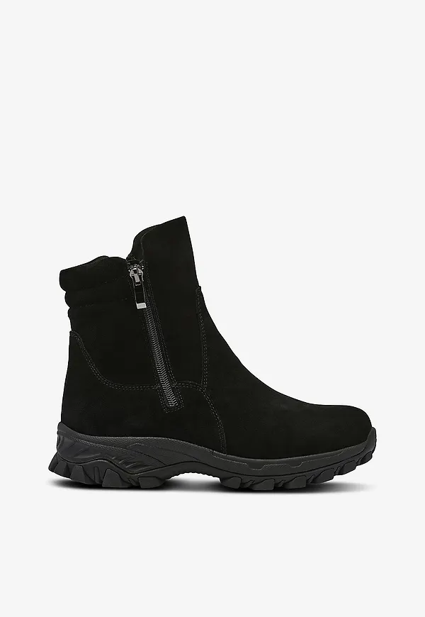 Eskimo - Vinterboots Kenton Brodd - Svart