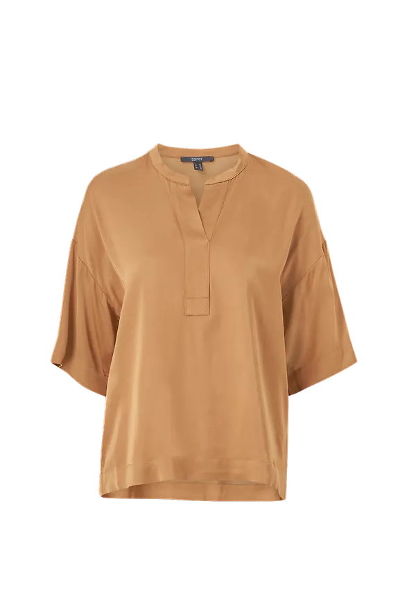 Esprit - Blus CVE Blouse - Brun