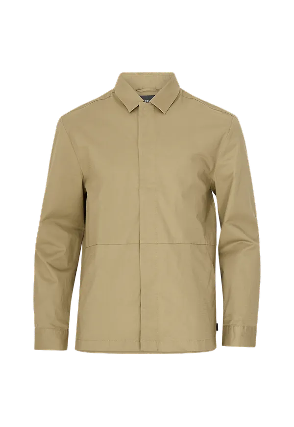 Esprit - Jacka Ocf Seersuck - Beige - S