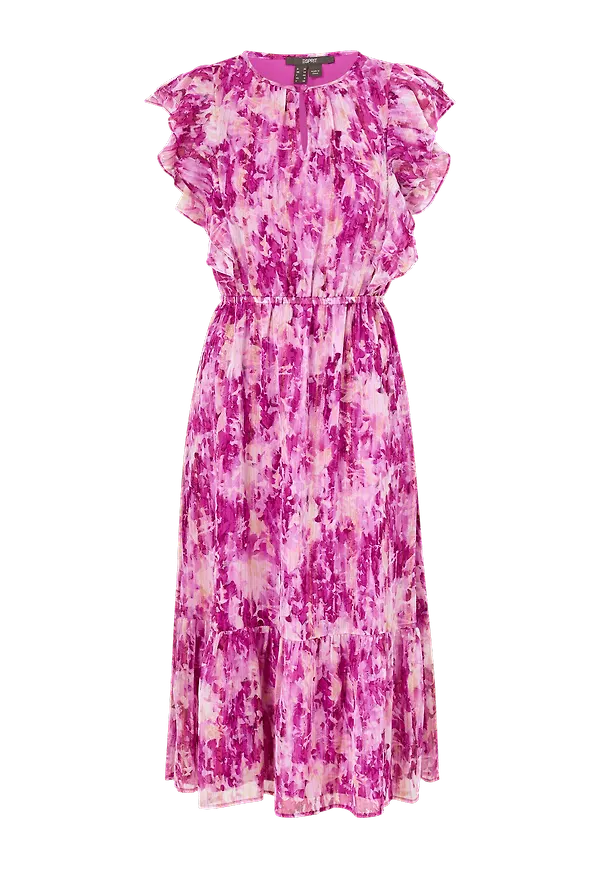 Esprit - Klänning Chiffon - Lila