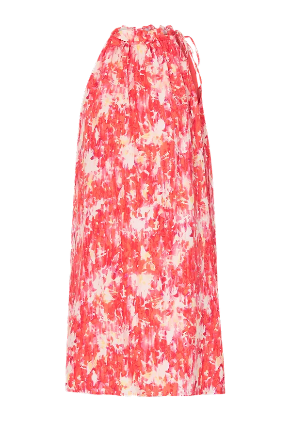 Esprit - Klänning Drape Viscose - Röd