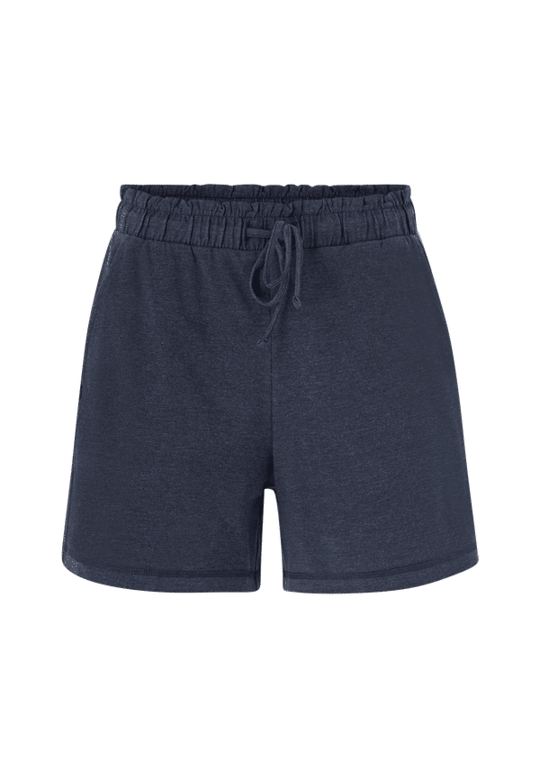 Esprit - Shorts i stretchtrikå - Blå