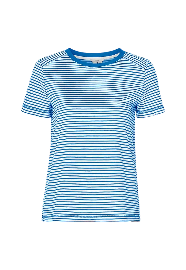 Esprit - Topp Sus F Basic Tee - Blå