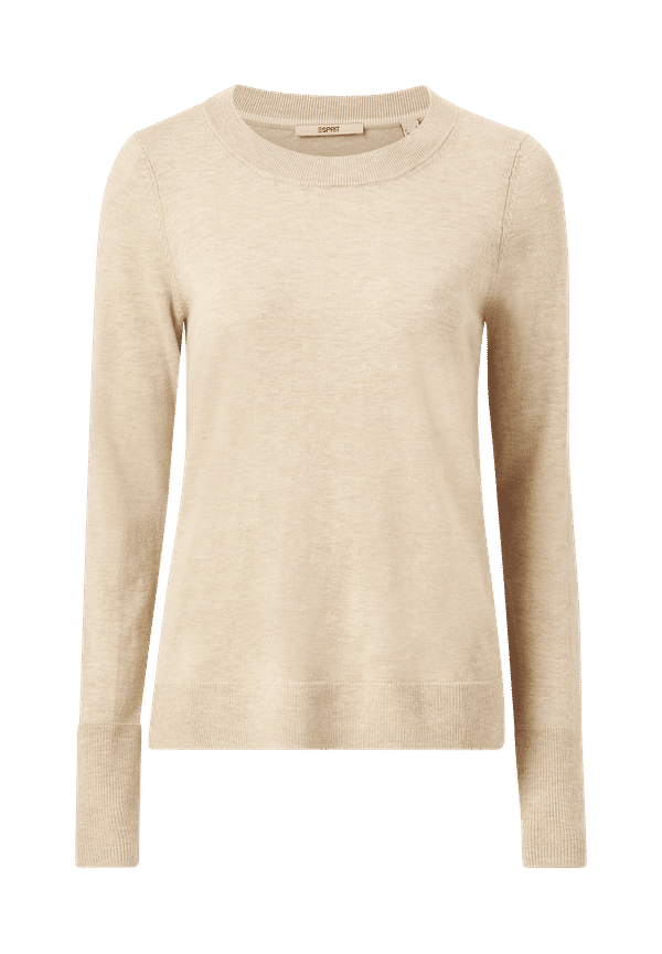 Esprit - Tröja Sus Sweater - Brun - 36