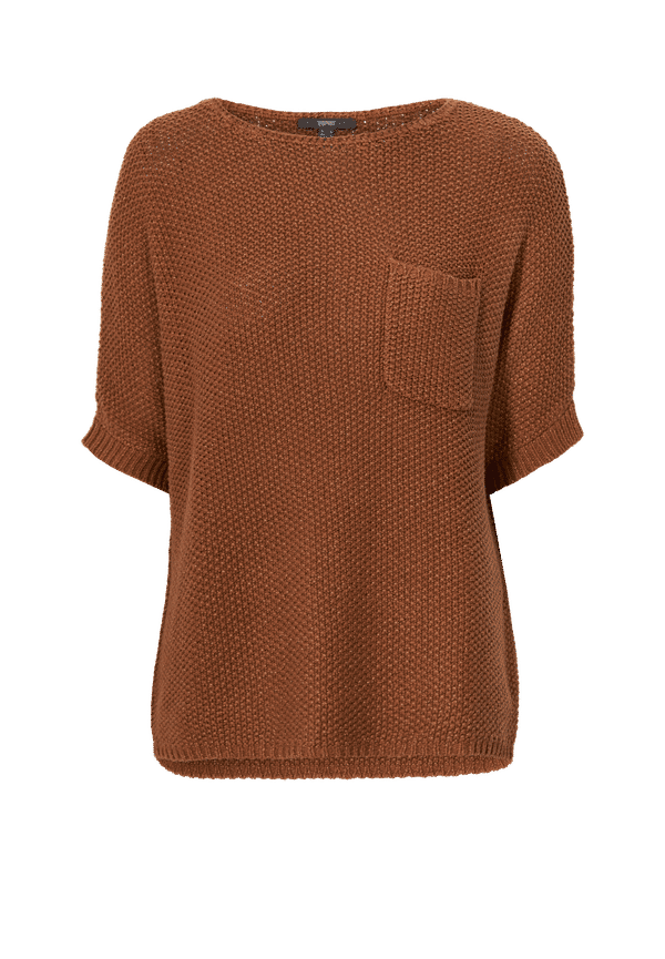 Esprit - Tröja Sw W Pocket - Brun
