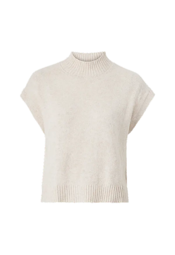 Esprit - Väst WS CO Boucle Sweater - Grå