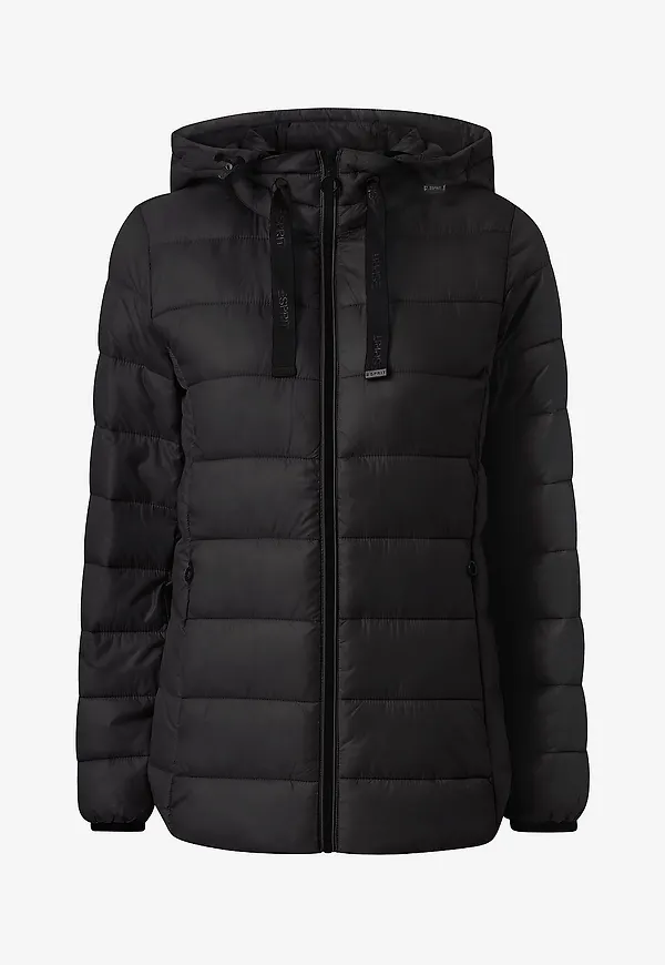 Esprit - Jacka Tape Jacket - Svart