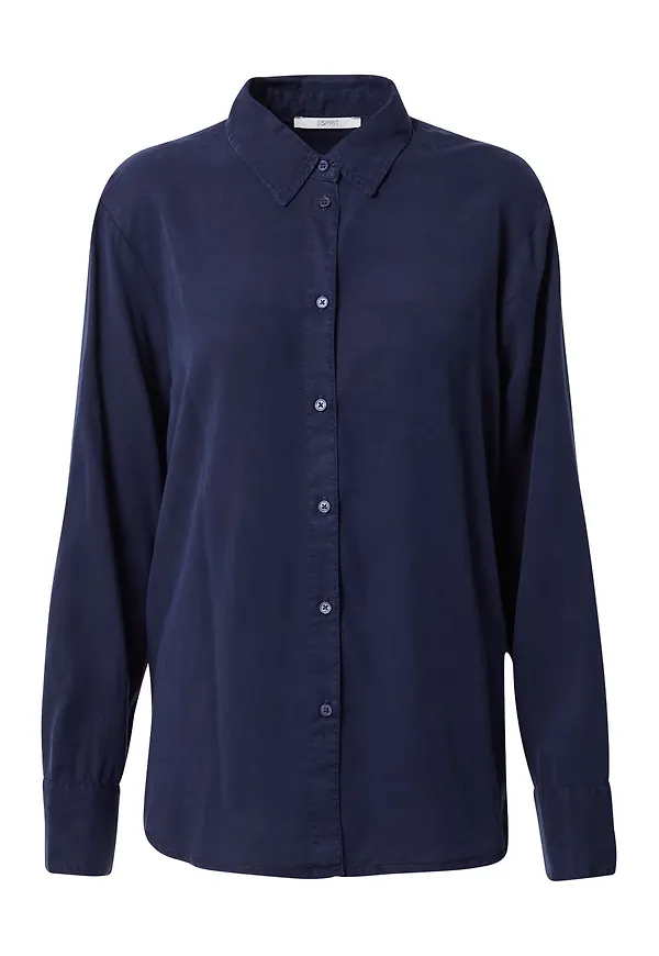 ESPRIT Blus marinblå