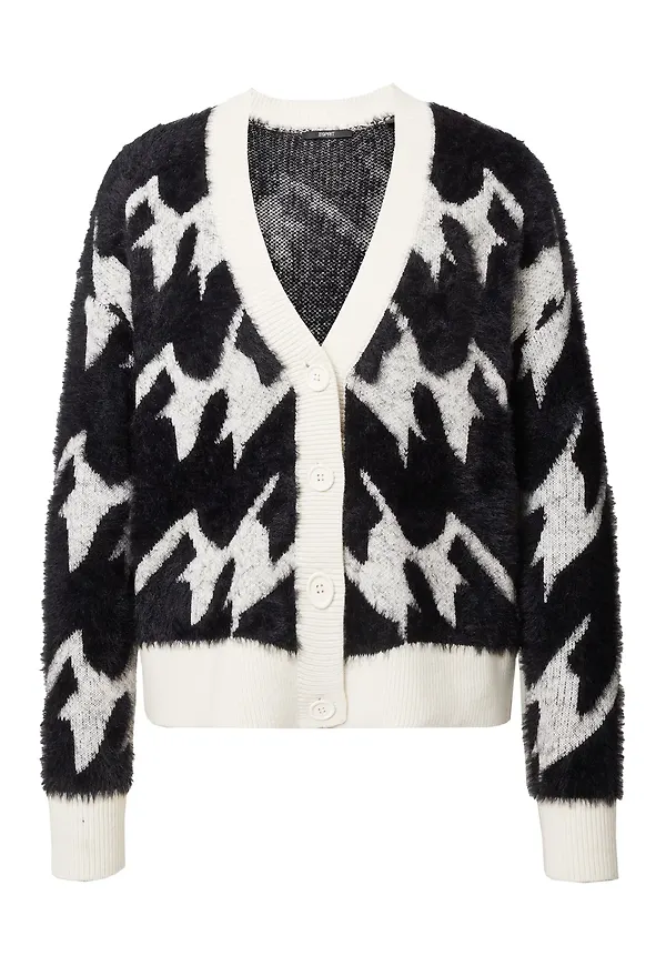 Esprit Collection Kofta svart / vit