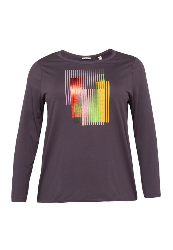 Esprit Curves T-shirt antracit / blandade färger