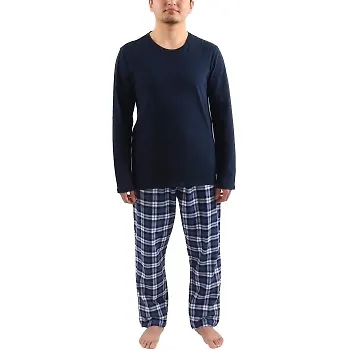 Esprit Gordon Pyjamas Set Blå/Vit bomull Large Herr