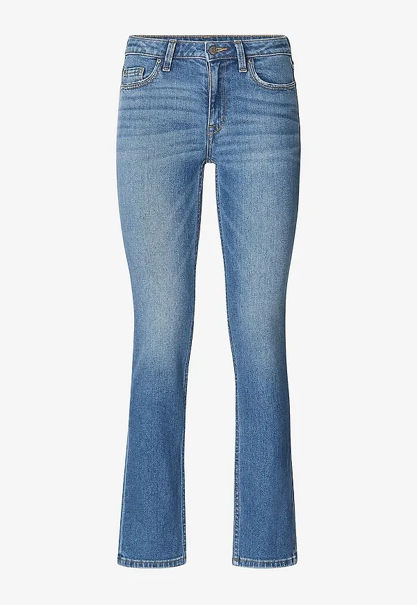 Esprit - Jeans Su MR Straight - Blå