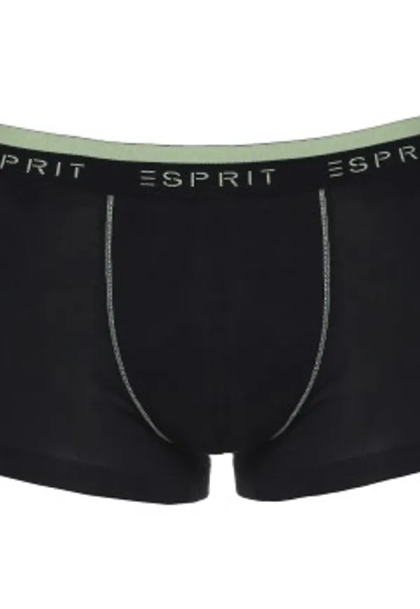 Esprit Kalsonger 3P Hal Hipster Shorts Svart bomull Small Herr