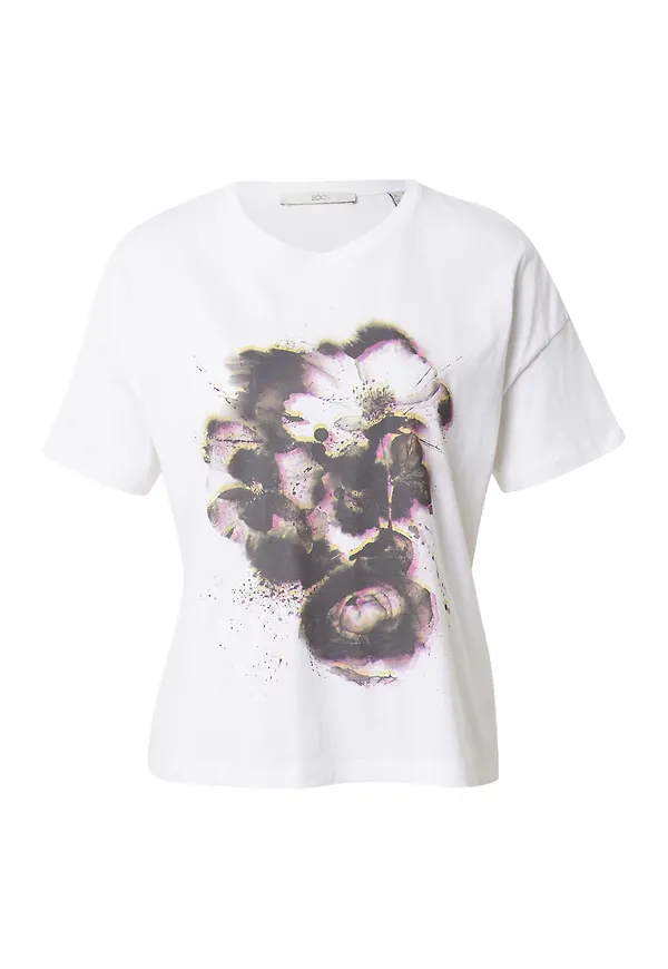 ESPRIT T-shirt ljusgul / antracit / neonrosa / vit