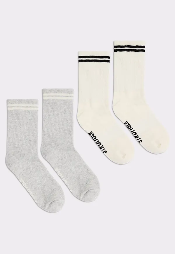 Essential 2-Pack Strumpor