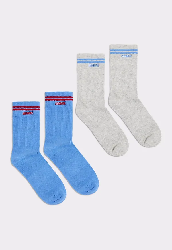 Essential 2-Pack Strumpor