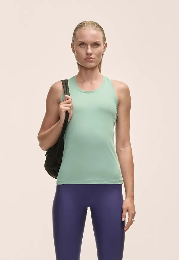 Essential Racerback Tank - Statue Grön för Unisex, Casall