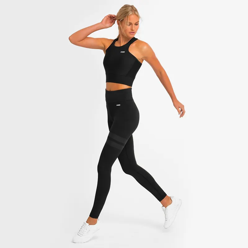 Etna Crop Top Black