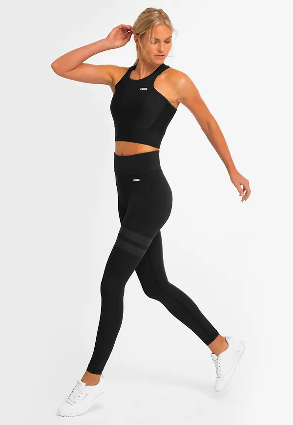 Etna Crop Top Black