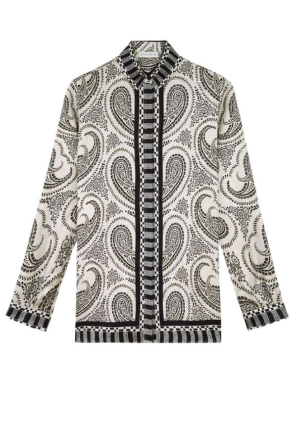 Etro - Blusar - Grå - Dam - Storlek: XL