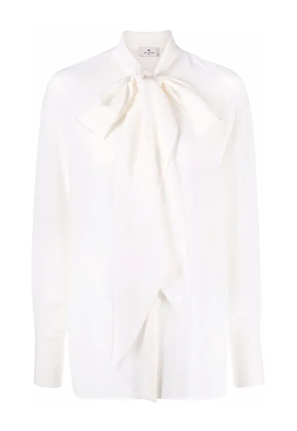 Etro - Blusar - Vit - Dam - Storlek: XS