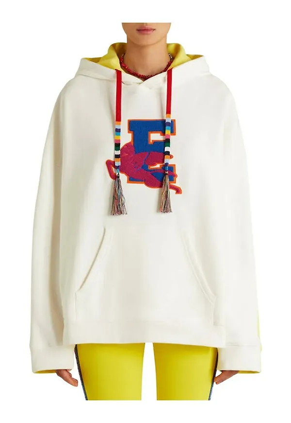 Etro - Hoodies - Vit - Dam - Storlek: S