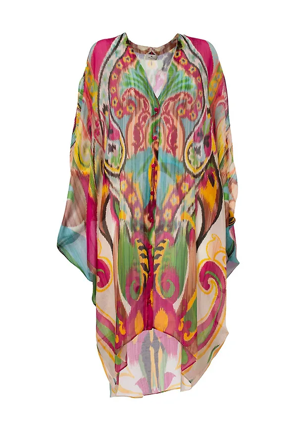 Etro - Kimono - Svart - Dam - Storlek: M