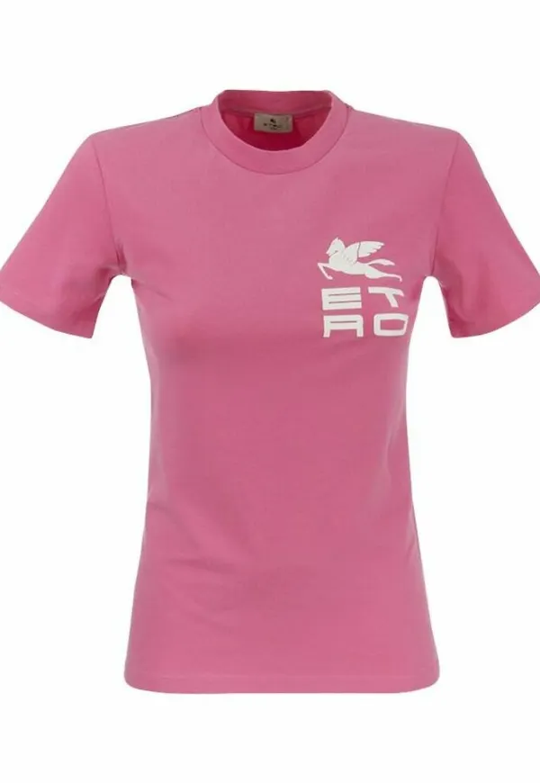 Etro - T-shirts - Rosa - Dam - Storlek: L,S,M