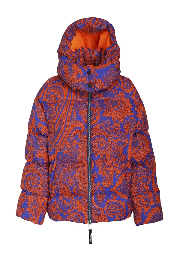 Etro - Vinterjackor - Orange - Dam - Storlek: Xs,2Xs