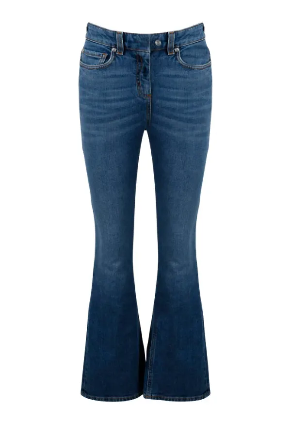 Etro Flared Jeans Blå, Dam