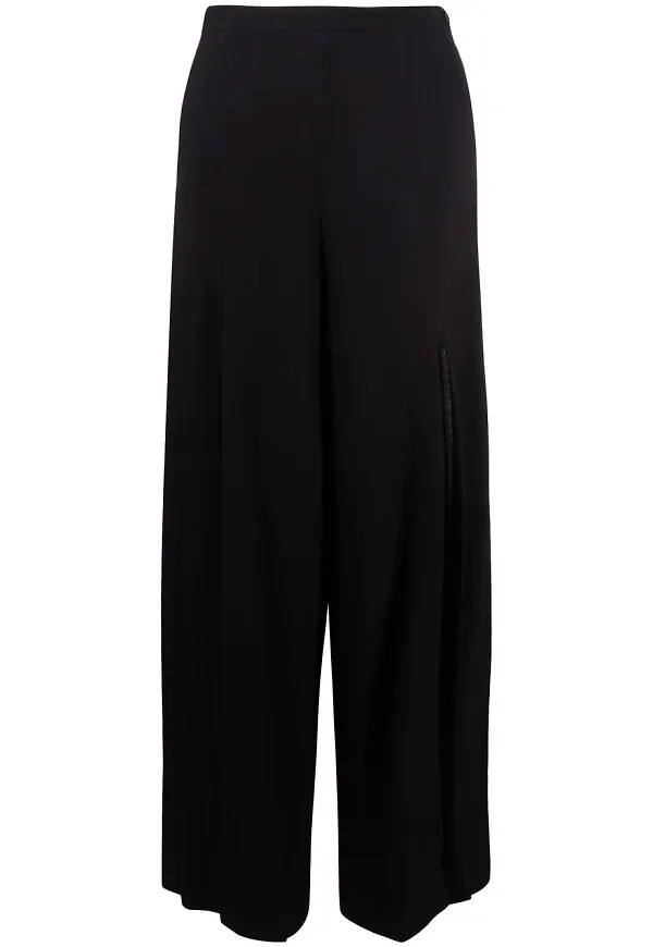 ETRO vida byxor med slits - Svart