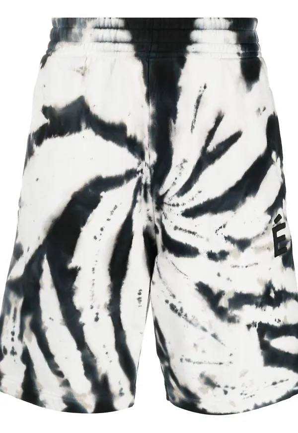 Etudes batikmönstrade shorts - Neutral