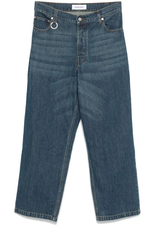 Études Studio wide leg-jeans - Blå