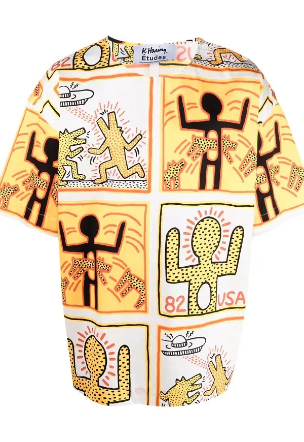 Etudes x Keith Haring t-shirt - Vit