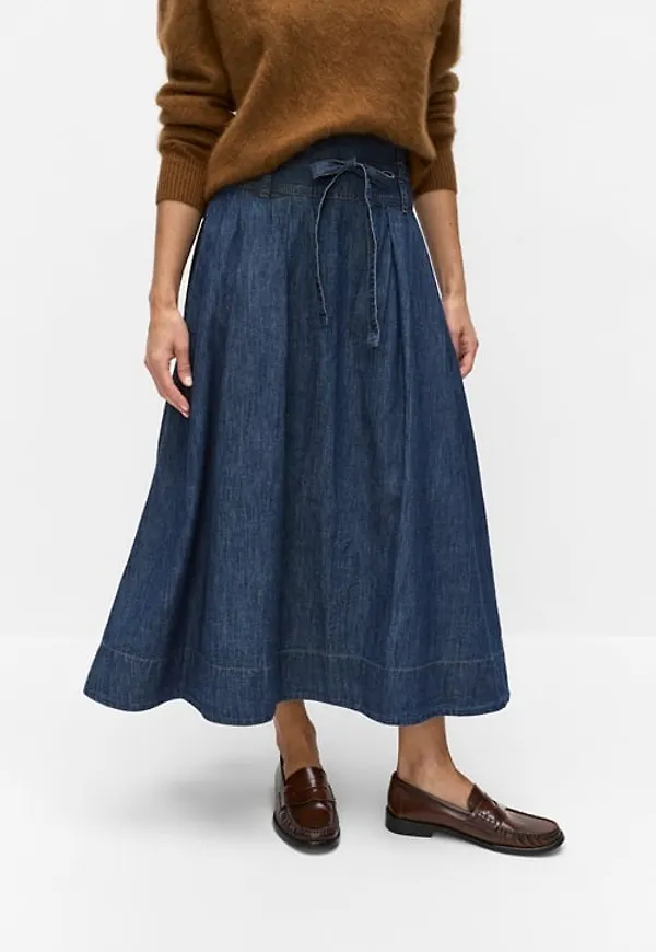 Evana denim skirt